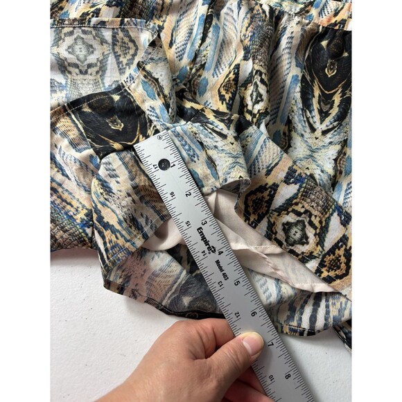 Ladakh Women’s Romper Sleeveless V-Neck Boho Tribal Print Sz 4 - Picture 5 of 13